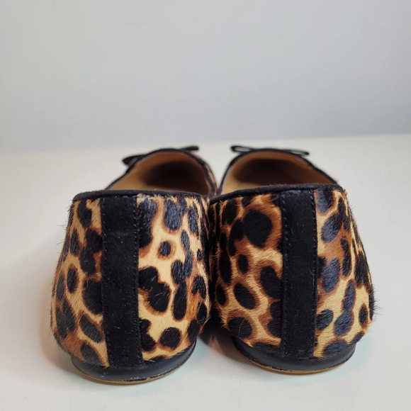 Nine West Saxiphone Pony Ballet Flats Leather Shoe Size Womens 6 - Picture 6 of 11